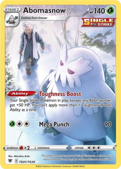 Abomasnow (TG 01) - EN - Near Mint